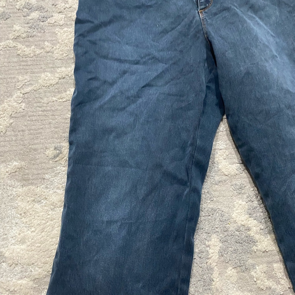 Gloria Vanderbilt Womens Jeans 14 Blue High Rise Mid Wash Denim 5 Pocket Amanda - Picture 3 of 8